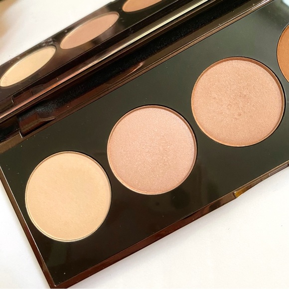 BECCA OMBRE ROUGE EYE PALETTE natural neutral matte brown eyeshadow makeup - Picture 2 of 7